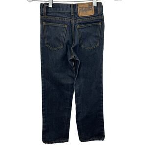 Vintage Sears Denim Jeans Kids Size 8 Slim Blue 48751 Western Rodeo Cowboy 70s